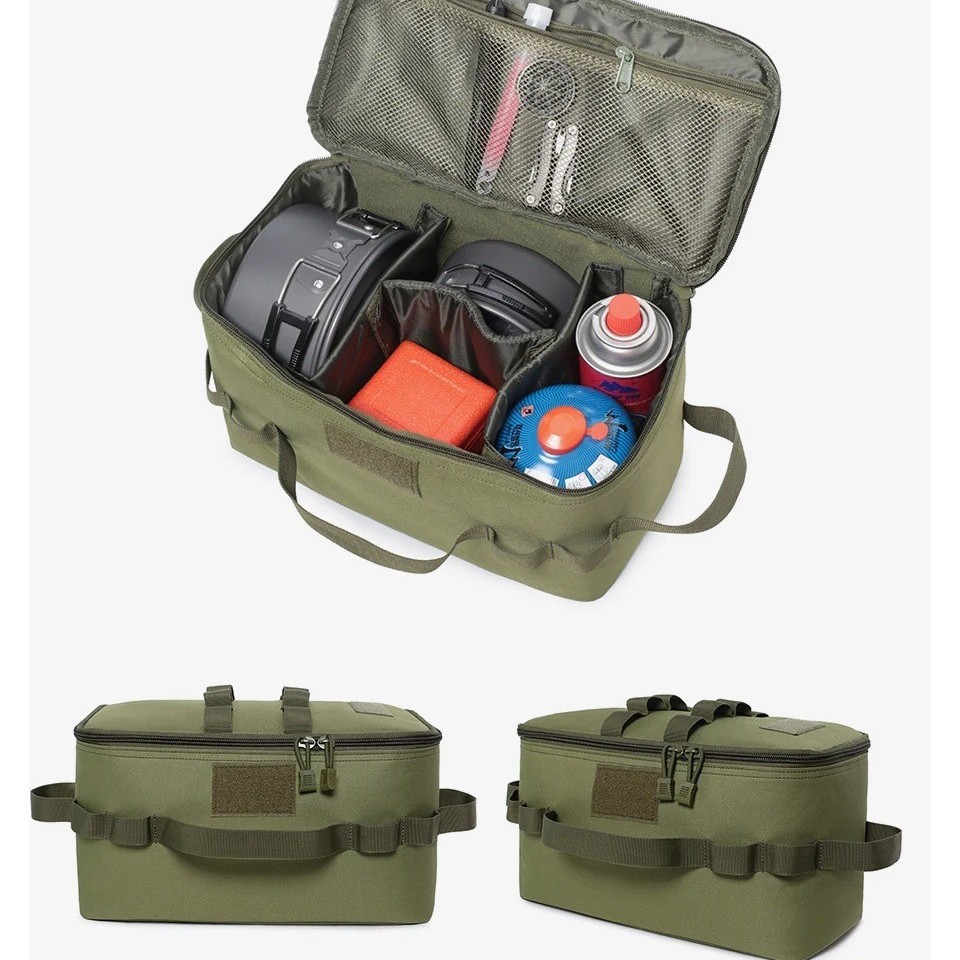 キャンプガスタンク収納袋屋外大容量グランドネイルツールバッグ - Camping Cooking Organizer のレビューと価格
