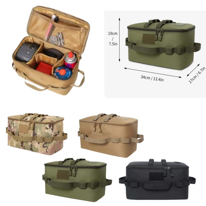 アウトドアポーチ キャンプ収納袋 調理器具オーガナイザー ポ - Camping Hiking Cooking のレビューと価格