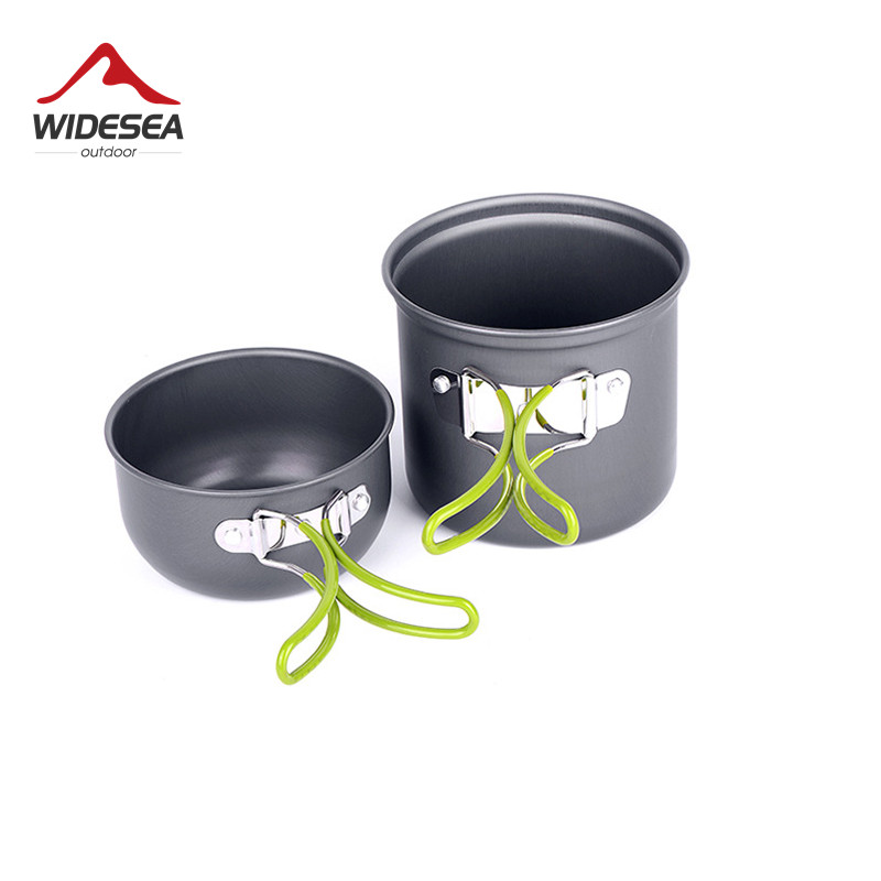 ワイドシー超軽量キャンプ調理器具アウトドア食器ポットセットハ - Camping Cooking Organizer のレビューと価格