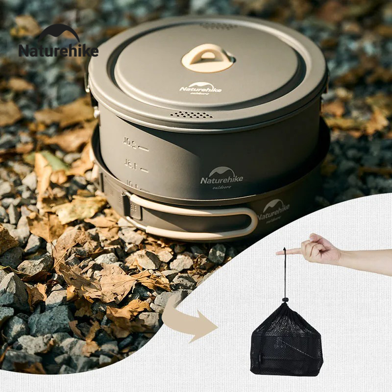 Naturehike 2025 新型アウトドアピクニックポッ - Quality Camping Cooking Set のレビューと価格