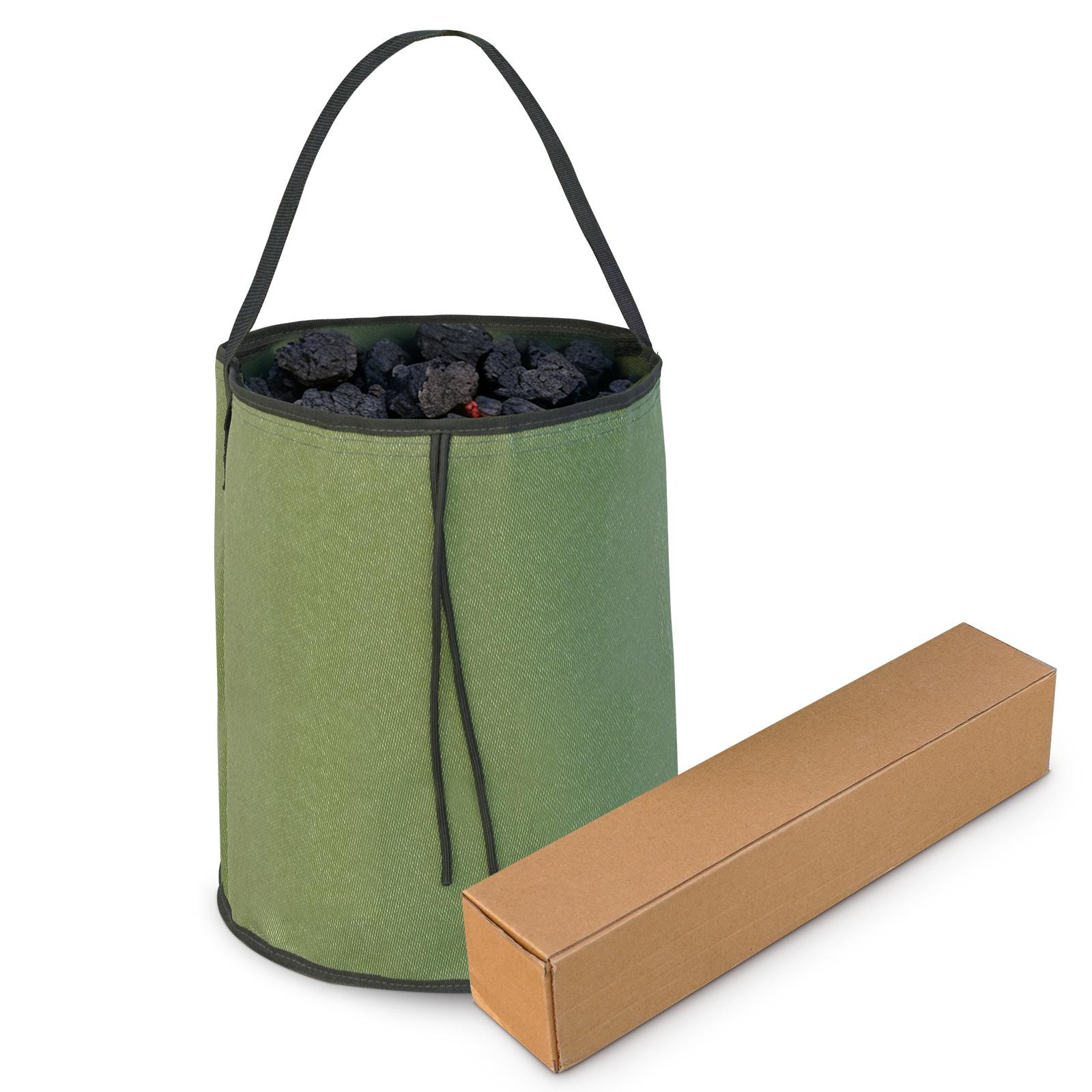 防水加工の炭収納バッグ。折りたたみ可能で、難燃性があり、キッ - Camping Cooking Organizer のレビューと価格