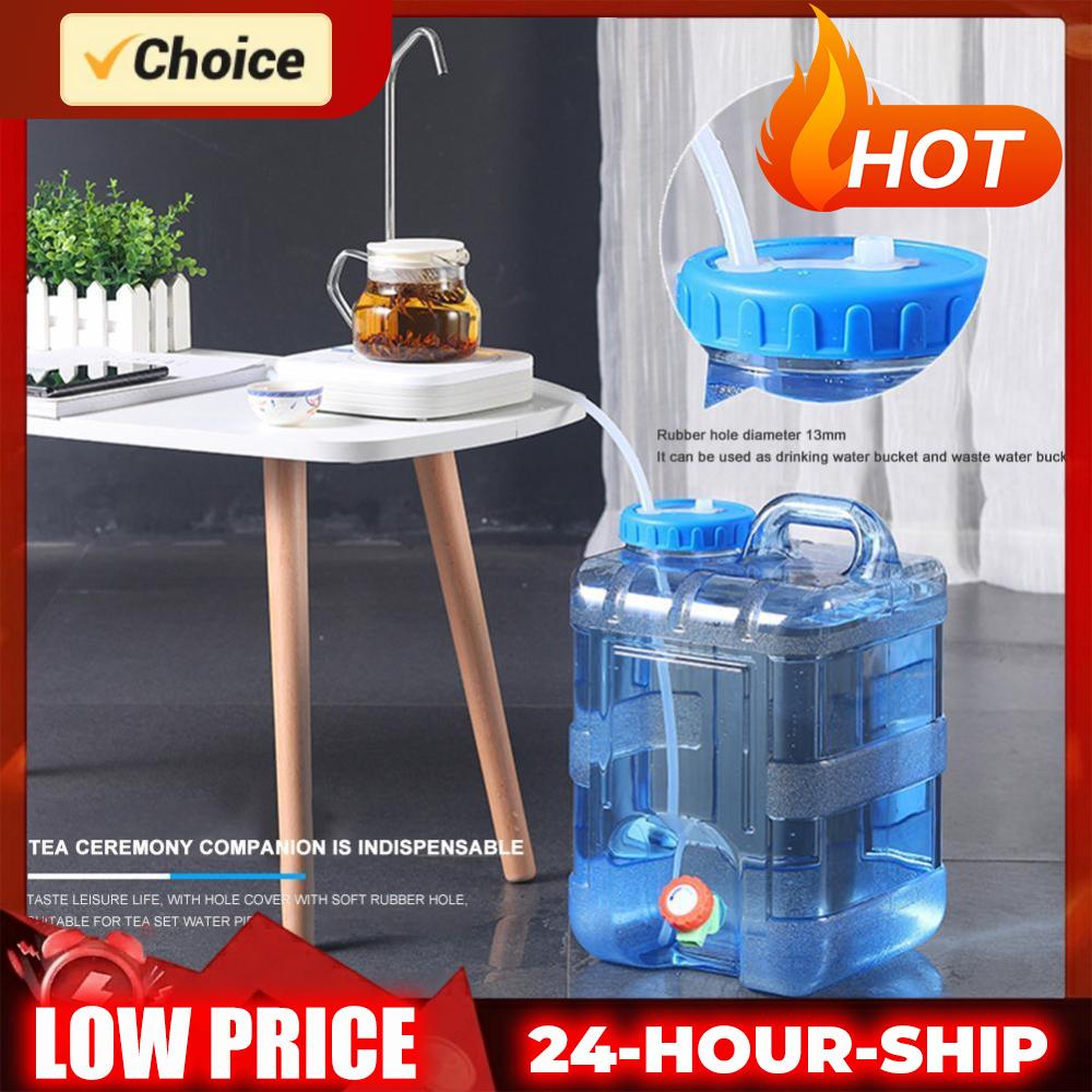 5/8/10//12/15L ポータブル水バケツ 運転用純水 - Camping Cooking Container のレビューと価格